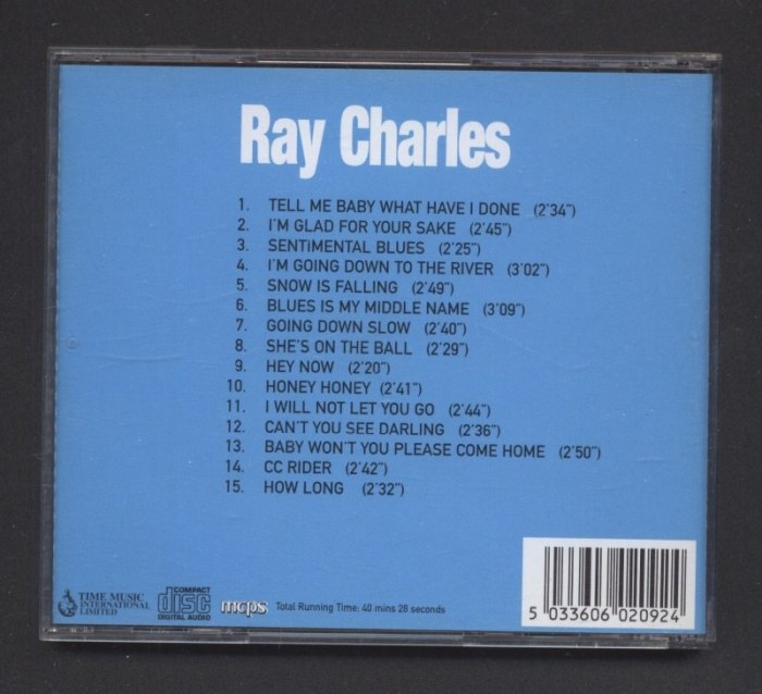 Ray Charles - Ray Charles (CD)