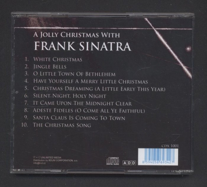 Frank Sinatra - A Jolly Christmas With Frank Sinatra (CD)