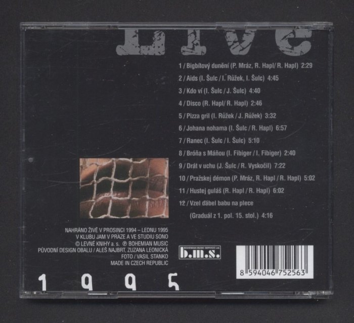 Vítkovo kvarteto - Live 1995 (CD)