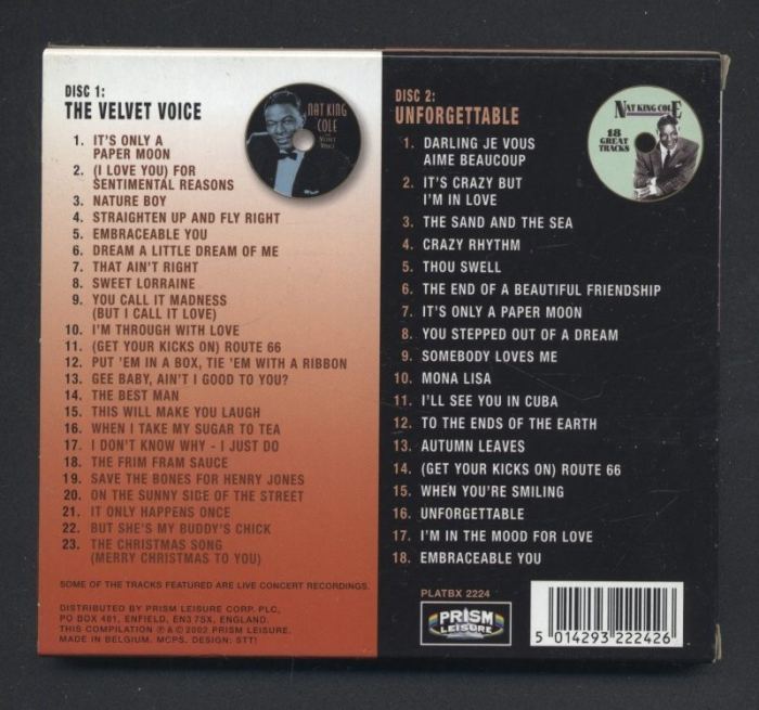 Nat King Cole - 41 All-Time Favourites (2CD)