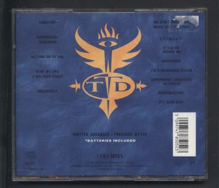 Terence Trent D'Arby - Terence Trent D'Arby's Vibrator (CD)