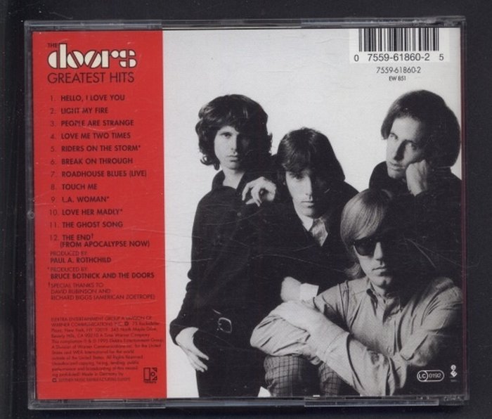 The Doors - Greatest Hits (CD)