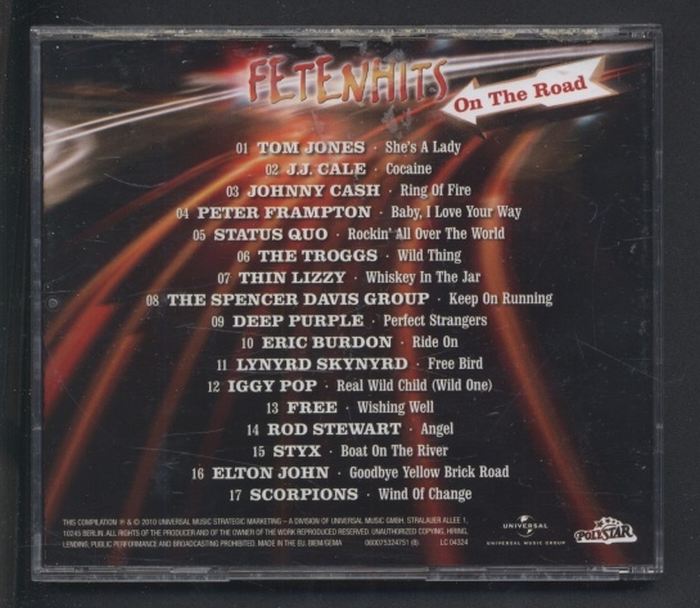 Various - Fetenhits - On The Road (CD)