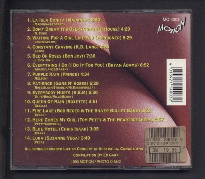 Various - Erotic Vibrations Vol. 3 (CD)