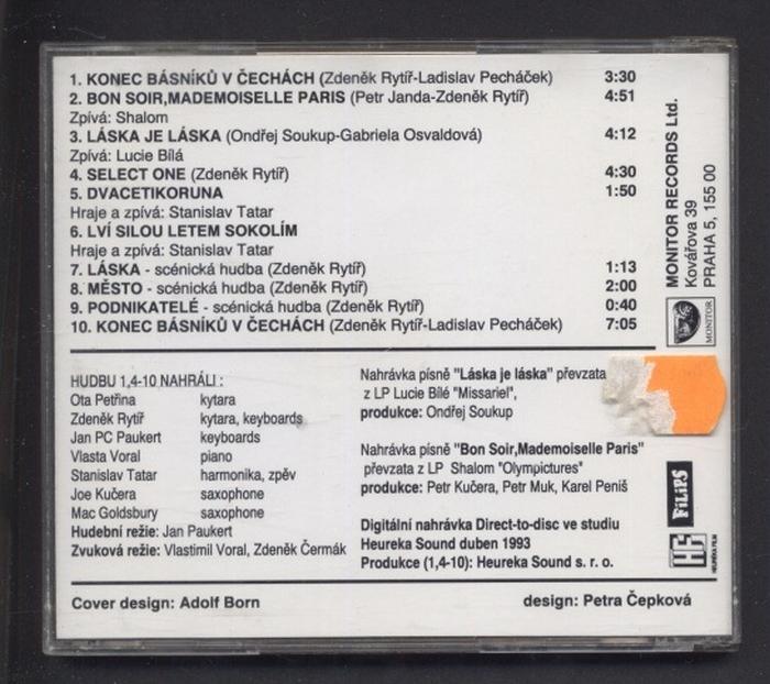 Various - Konec básníků v Čechách OST (CD)