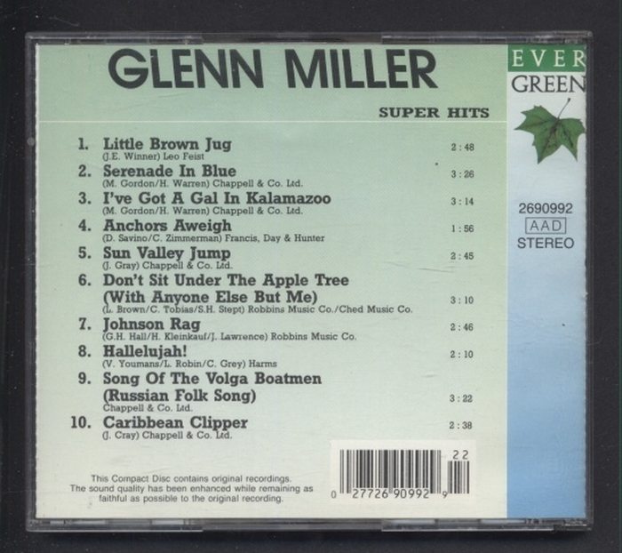 Glenn Miller - Super Hits (CD)