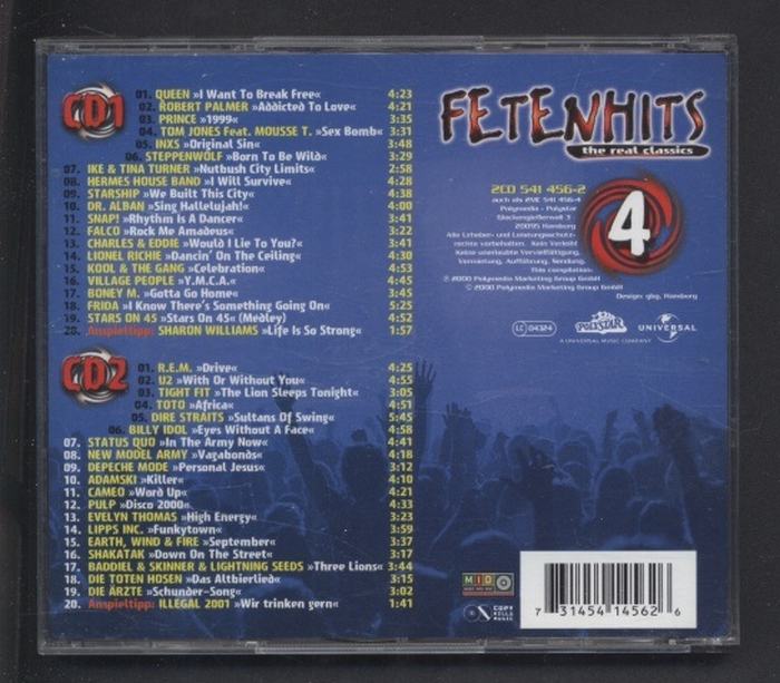 Various - Fetenhits - The Real Classics 4 (2CD)