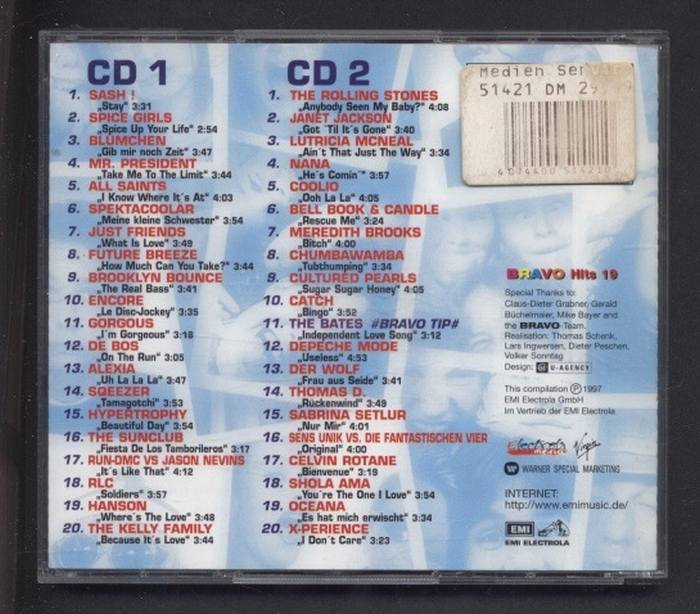 Various - Bravo Hits 19 (2CD)