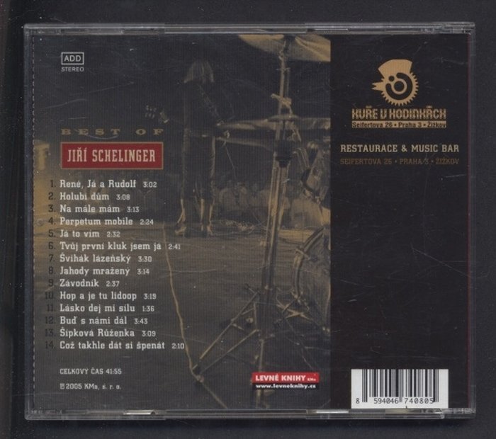 Jiří Schelinger - Best Of Jiří Schelinger (CD)