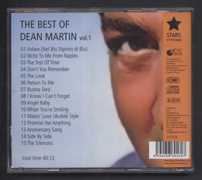 Dean Martin - The Best Of Dean Martin Vol. 1 (CD)