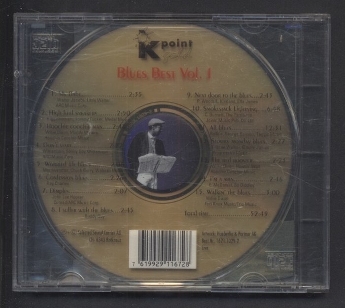 Various - Blues Best Vol. 1 (CD)