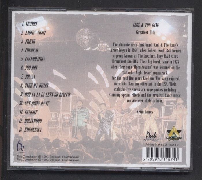 Kool  a  The Gang - Greatest Hits Live (CD)