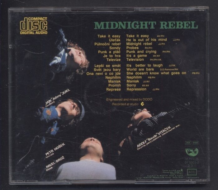 Plexis - Půlnoční Rebel (CD)