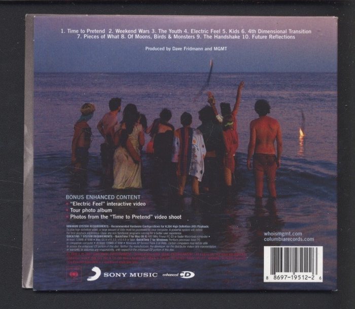 MGMT - Oracular Spectacular (CD)