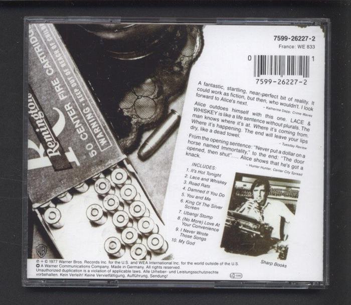 Alice Cooper  - Lace And Whiskey (CD)