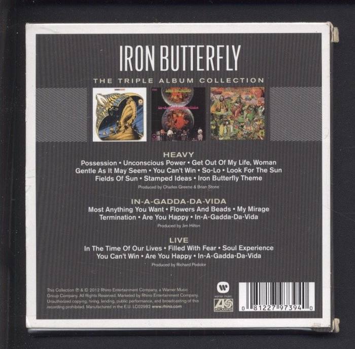 Iron Butterfly - The Triple Album Collection (3CD)
