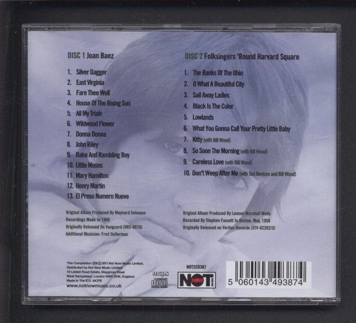 Joan Baez - Songbird (2CD)
