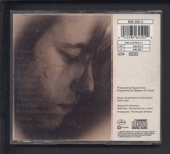 Bob Geldof - The Vegetarians Of Love (CD)