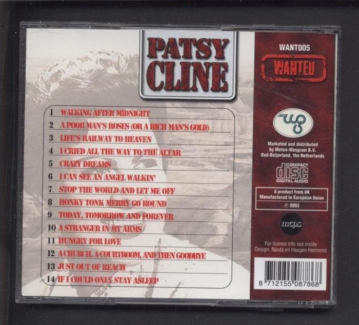 Patsy Cline - Wanted (CD)