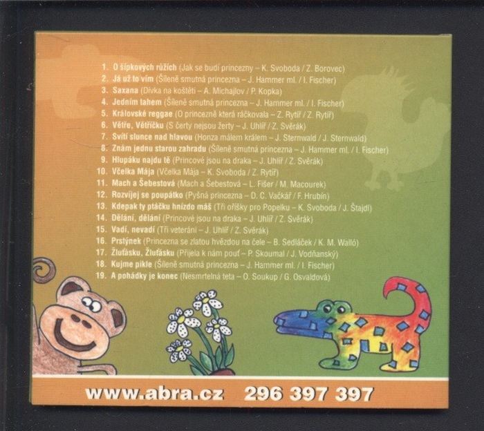 Various - Písničky z pohádek a dětských filmů plus SW ABRA (CD)