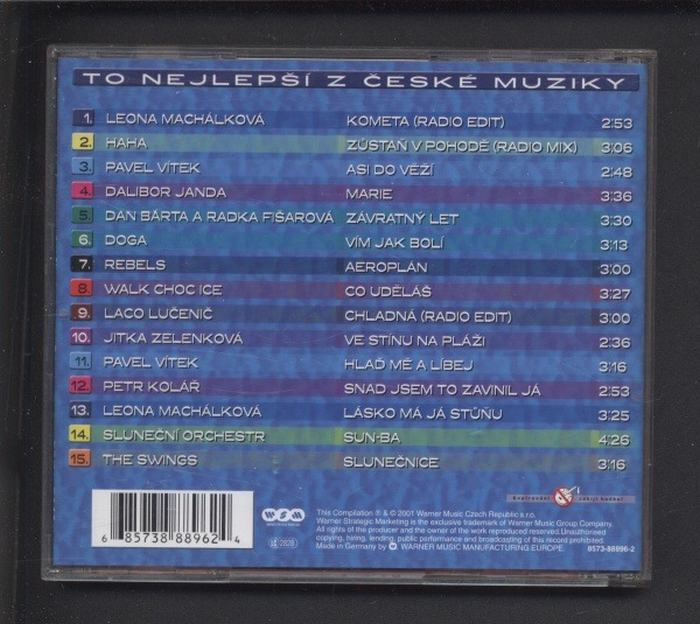 Various - To nejlepší z české muziky (CD)