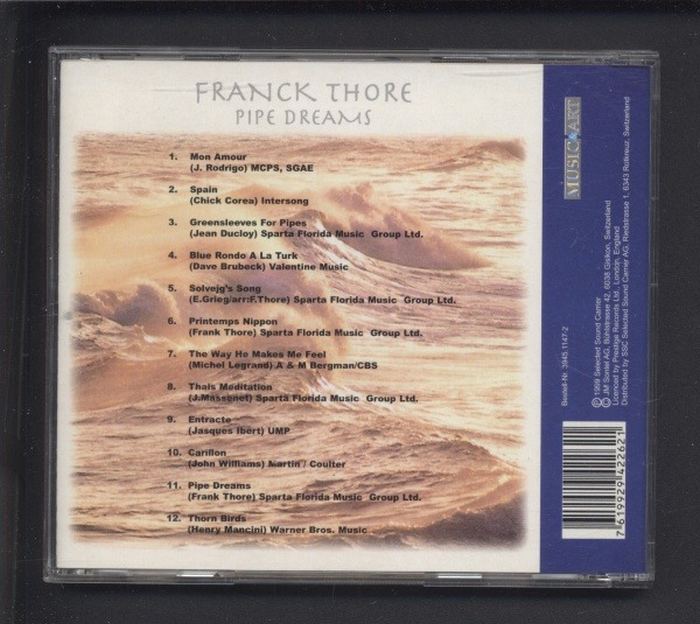 Franck Thore - Pipe Dreams (CD)