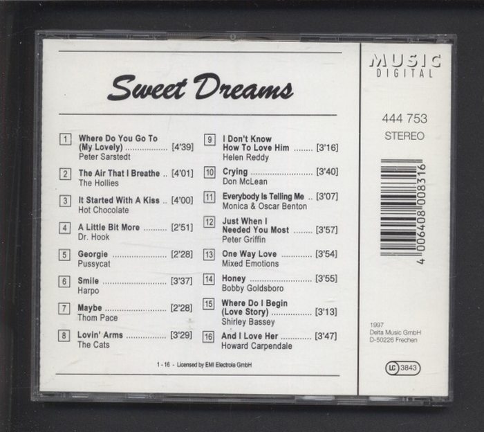 Various - Sweet Dreams (CD)