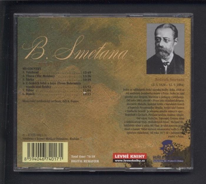 B. Smetana - Má vlast (My Country) (CD)