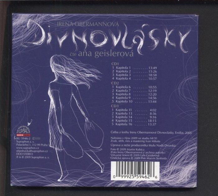 Irena Obermanová, čte Aňa Geislerová - Divnovlásky (3CD)