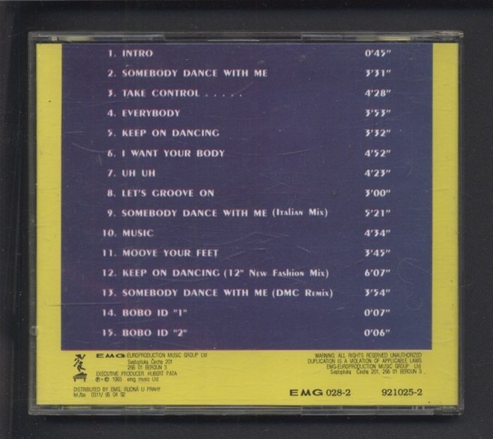 DJ BoBo - Dance With Me (CD)