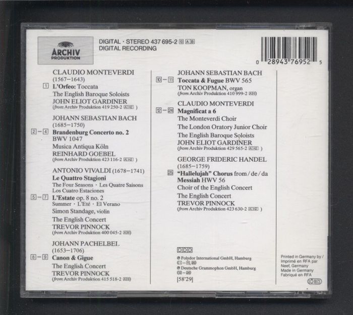 Various - The Early Music Sampler (CD)