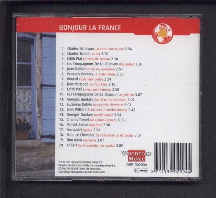 Various - Bonjour La France (CD)