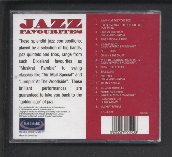 Various - Jazz Favourites (CD)
