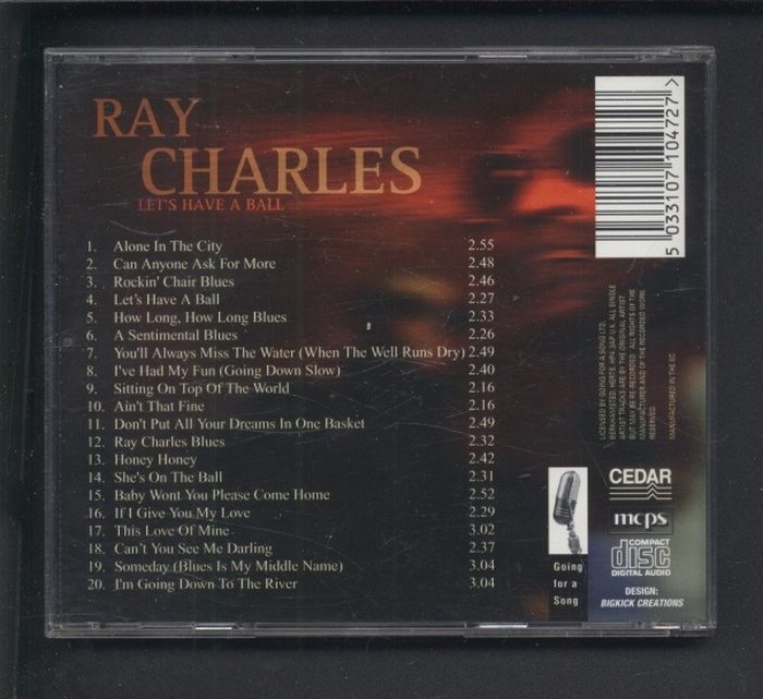 Ray Charles - Let's Have A Ball (CD)
