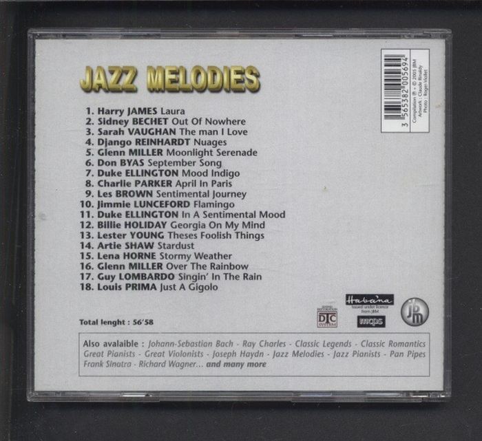 Various - Jazz Melodies (CD)