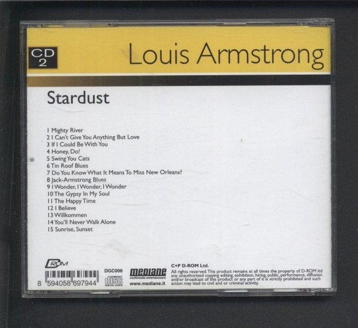 Louis Armstrong - Stardust 2 (CD)