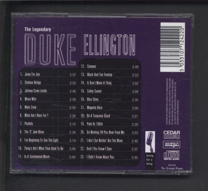 Duke Ellington - The Legendary Duke Ellington (CD)