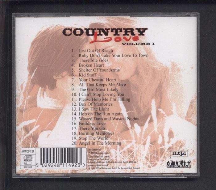 Various - Country Love Volume 1, 2, 3 (3CD)