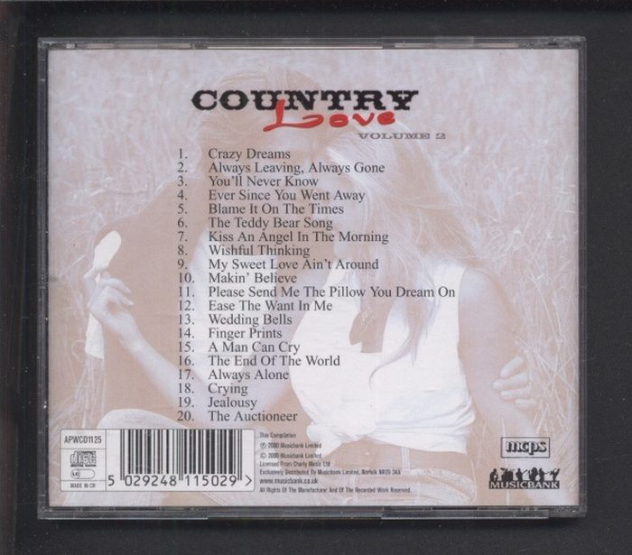 Various - Country Love Volume 1, 2, 3 (3CD)