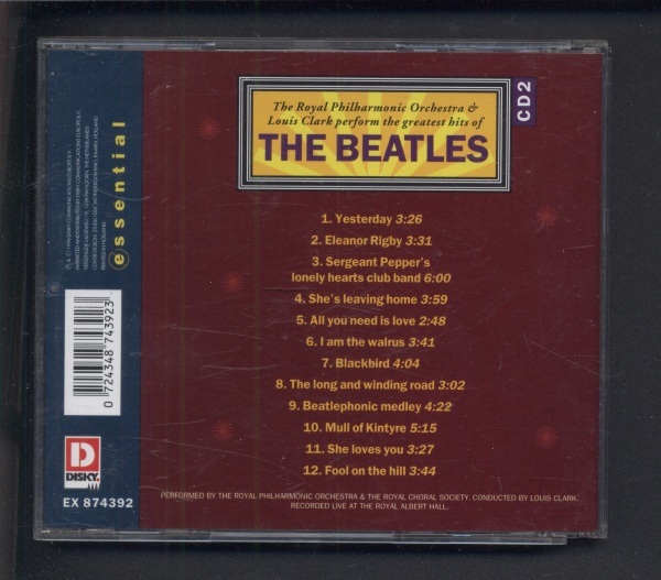 The Royal Philharmonic Orchestra  a  Louis Clark - Perform The Greatest Hits Of ABBA, Beatles, Queen (3CD)