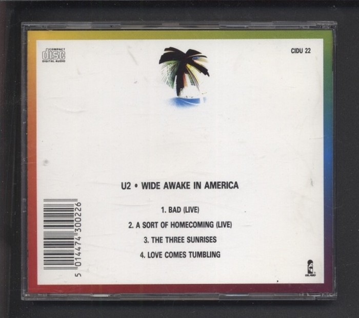 U2 - Wide Awake In America (CD-EP)