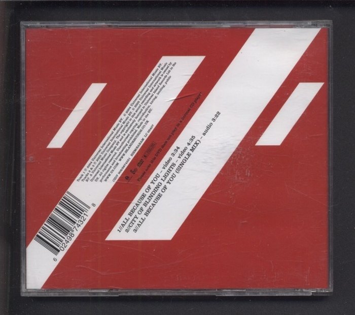 U2 - All Because Of You (DVD-single)