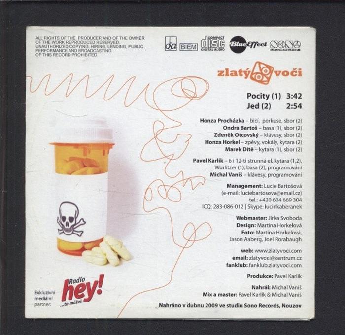 Zlatý voči - Pocity / Jed (CD-single)