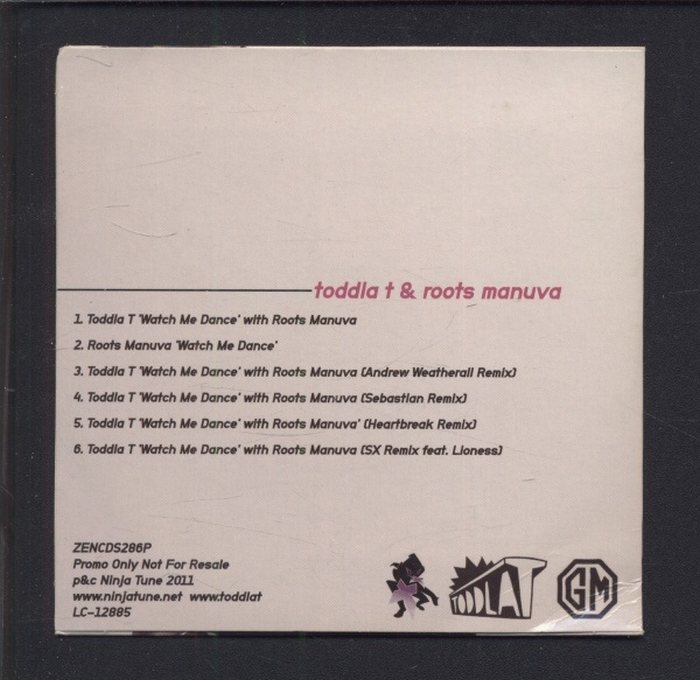 Toddla T a Roots Manuva - Watch Me Dance (CD-single)