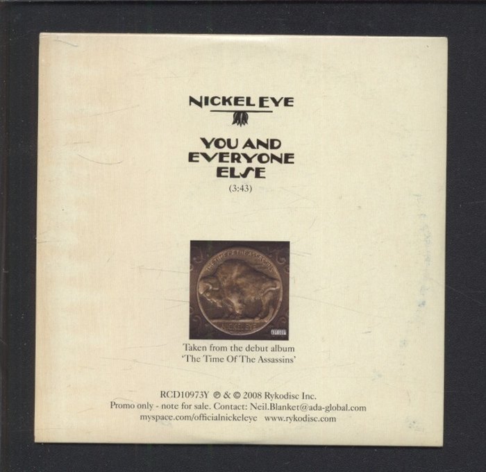 Nickel Eye - You And Everyone Else (CD-single)
