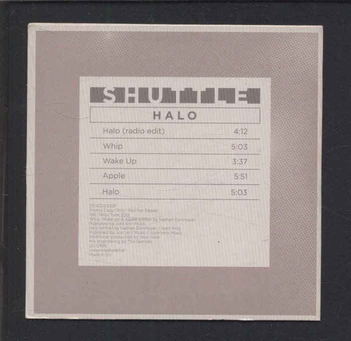 Shuttle - Halo (CD-single)