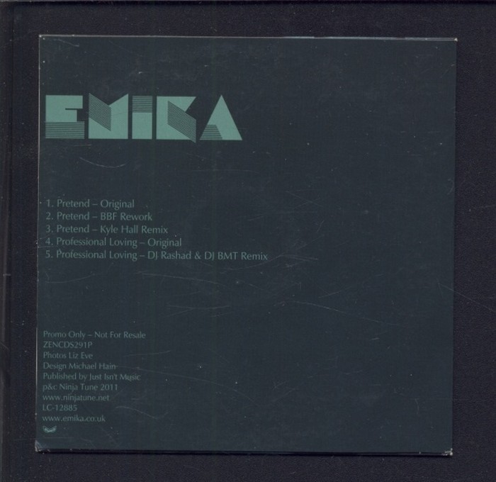 Emika - Pretend / Professional Loving (CD-single)