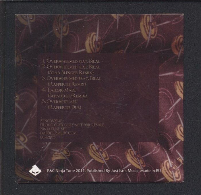 Daedelus - Overwhelmed EP (CD-EP)