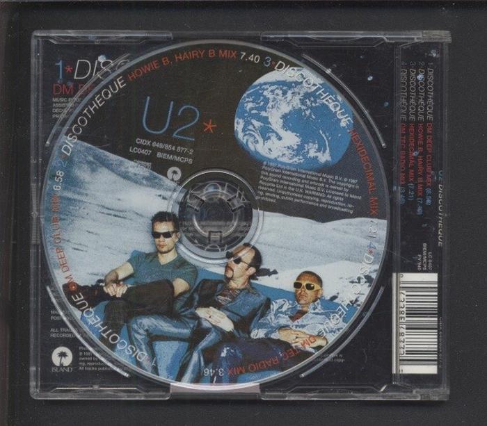 U2 - Discoth a #232;que (CD-single)