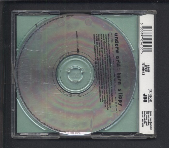 Underworld - Born Slippy .NUXX (Short) (CD-single)